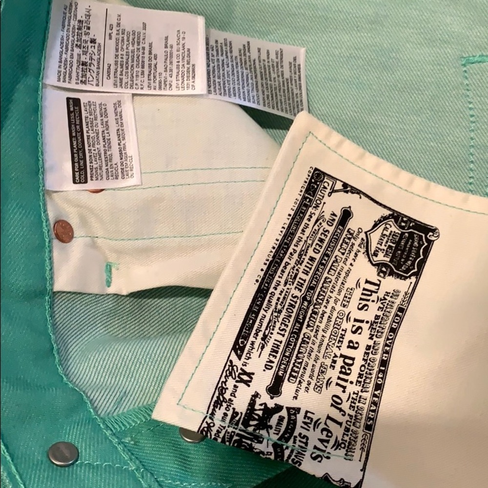 Levi’s 501 Jeans Straight Leg Men’s Pants - Picture 5 of 5